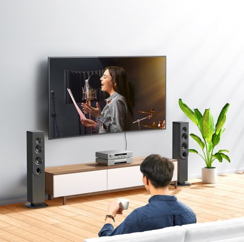 Złączka mufa do kabli HDMI 4K HD wzmacniacz sygnału do 40 metrów czarny Złączka mufa do kabli HDMI 4K HD wzmacniacz sygnału do 40 metrów czarny