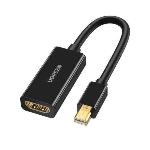 Adapter przejściówka kabla przewodu mini DP DisplayPort - HDMI 4K czarny Adapter przejściówka kabla przewodu mini DP DisplayPort - HDMI 4K czarny