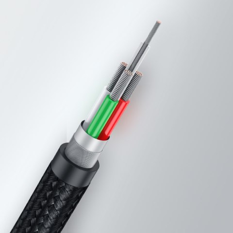 Kabel do drukarki USB-B - USB 2.0 480 Mbps 5 m czarny Kabel do drukarki USB-B - USB 2.0 480 Mbps 5 m czarny