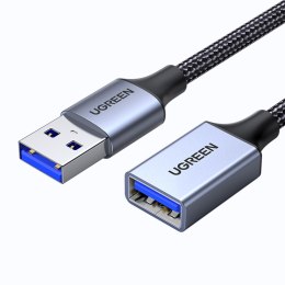 Przedłużacz kabla przewodu USB 3.0 5m w oplocie czarny