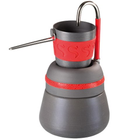 Kawiarka przepływowa turystyczna z filtrem + kubek turystyczny 150ml Kawiarka przepływowa turystyczna z filtrem + kubek turystyczny 150ml