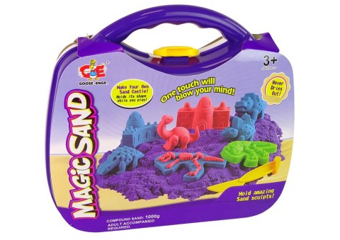 Magiczny Piasek Kinetyczny W Walizce Foremki Dinozaury Magiczny Piasek Kinetyczny W Walizce Foremki Dinozaury