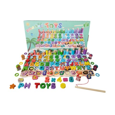 WOODEN FISHING TOYS WOODEN FISHING TOYS