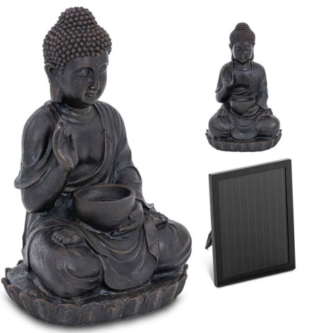 Fontanna kaskada ogrodowa solarna z oświetleniem LED budda 1.2 W Fontanna kaskada ogrodowa solarna z oświetleniem LED budda 1.2 W