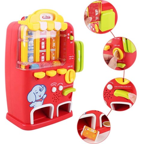 Mini Automat Napoje Picie Monety Płatność Kartą Torba Zakupy Zestaw Maszyna Mini Automat Napoje Picie Monety Płatność Kartą Torba Zakupy Zestaw Maszyna