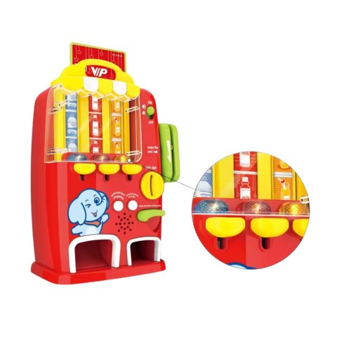 Mini Automat Napoje Picie Monety Płatność Kartą Torba Zakupy Zestaw Maszyna Mini Automat Napoje Picie Monety Płatność Kartą Torba Zakupy Zestaw Maszyna
