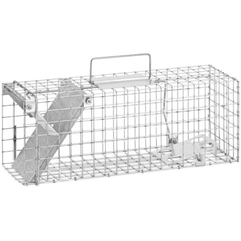 Żywołapka pułapka na kuny szczury lisy 48,5 x 15,5 x 19 cm oczka 25 x 25 mm Żywołapka pułapka na kuny szczury lisy 48,5 x 15,5 x 19 cm oczka 25 x 25 mm