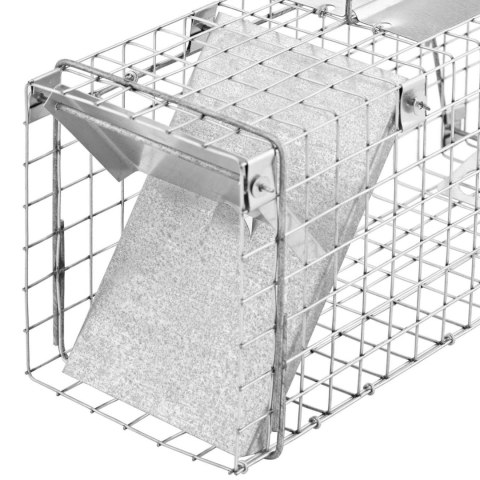 Żywołapka pułapka na kuny szczury lisy 48,5 x 15,5 x 19 cm oczka 25 x 25 mm Żywołapka pułapka na kuny szczury lisy 48,5 x 15,5 x 19 cm oczka 25 x 25 mm
