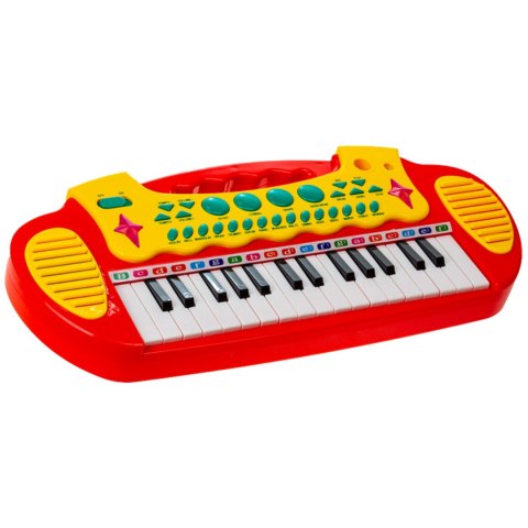Elektroniczne Organki Klawisze Pianino Keyboard Mikrofon Stołek Melodie Elektroniczne Organki Klawisze Pianino Keyboard Mikrofon Stołek Melodie