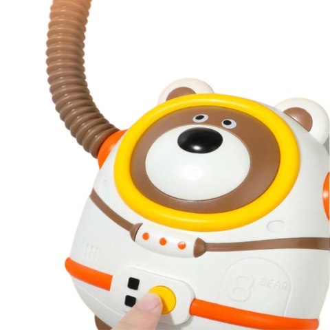 ZABAWKA DO KĄPIELI MIŚ ASTRONAUTA Z FUNKCJĄ PRYSZNICA PRZYSSAWKI ZABAWKA DO KĄPIELI MIŚ ASTRONAUTA Z FUNKCJĄ PRYSZNICA PRZYSSAWKI