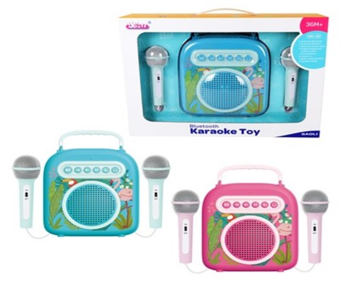 Zestaw Do Karaoke Dla Dzieci 2 Mikrofony Głośnik Funkcja Bluetooth Muzyka Zestaw Do Karaoke Dla Dzieci 2 Mikrofony Głośnik Funkcja Bluetooth Muzyka