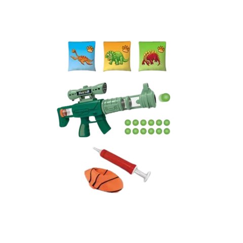 Zestaw Gier 3w1 Stojak Koszykówka Rzucanie Woreczkami Strzelanie Pistoletem Zestaw Gier 3w1 Stojak Koszykówka Rzucanie Woreczkami Strzelanie Pistoletem