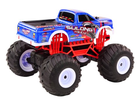 Auto Terenowe Zdalnie Sterowane 2.4G RC 1:12 Truck Niebieski Auto Terenowe Zdalnie Sterowane 2.4G RC 1:12 Truck Niebieski