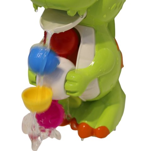 DINOZAUR Z KOŁOWROTKIEM ZABAWKA DO KĄPIELI MAŁY DINOZAUR KUBECZEK DINOZAUR Z KOŁOWROTKIEM ZABAWKA DO KĄPIELI MAŁY DINOZAUR KUBECZEK