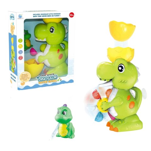DINOZAUR Z KOŁOWROTKIEM ZABAWKA DO KĄPIELI MAŁY DINOZAUR KUBECZEK DINOZAUR Z KOŁOWROTKIEM ZABAWKA DO KĄPIELI MAŁY DINOZAUR KUBECZEK
