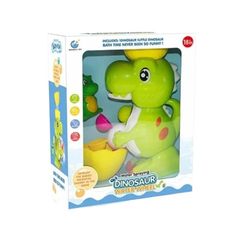 DINOZAUR Z KOŁOWROTKIEM ZABAWKA DO KĄPIELI MAŁY DINOZAUR KUBECZEK DINOZAUR Z KOŁOWROTKIEM ZABAWKA DO KĄPIELI MAŁY DINOZAUR KUBECZEK