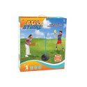 GRA ZRĘCZNOŚCIOWA SWINGBALL ODBIJANIE PIŁKI SŁUPEK Z PODSTAWĄ 2 RAKIETKI