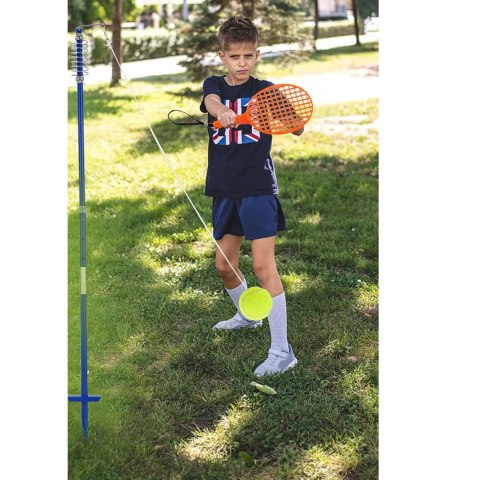 ZESTAW DO GRY ODBIJANIE PIŁKI SŁUPEK DWIE RAKIETKI PIŁECZKA TETHERBALL ZESTAW DO GRY ODBIJANIE PIŁKI SŁUPEK DWIE RAKIETKI PIŁECZKA TETHERBALL