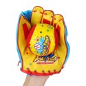 ZESTAW DO GRY W BASEBALL RĘKAWICA DWIE PIŁKI KIJ BASEBALLOWY DLA DZIECI