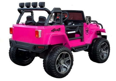 Auto na Akumulator WXE-1688 4x4 Różowy Auto na Akumulator WXE-1688 4x4 Różowy
