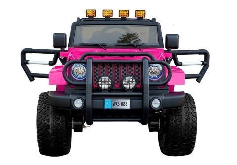 Auto na Akumulator WXE-1688 4x4 Różowy Auto na Akumulator WXE-1688 4x4 Różowy