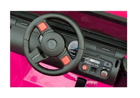 Auto na Akumulator WXE-1688 4x4 Różowy Auto na Akumulator WXE-1688 4x4 Różowy