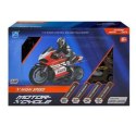 MOTOCYKL MOTOR ZDALNIE STEROWANY NA PILOT AKUMLATOR MOTOCYKLISTA WYŚCIGI