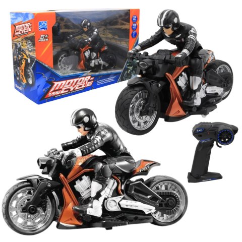 MOTOCYKL ZDALNIE STEROWANY NA PILOT MOTOCYKLISTA RC FIGURKA ZESTAW MOTOCYKL ZDALNIE STEROWANY NA PILOT MOTOCYKLISTA RC FIGURKA ZESTAW