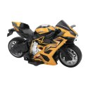 MOTOCYKL ZDALNIE STEROWANY PILOT MOTOCYKLISTA WYŚCIG RC GRUBE OPONY