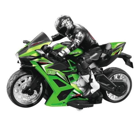 MOTOCYKL ZDALNIE STEROWANY PILOT MOTOCYKLISTA WYŚCIG RC GRUBE OPONY MOTOCYKL ZDALNIE STEROWANY PILOT MOTOCYKLISTA WYŚCIG RC GRUBE OPONY