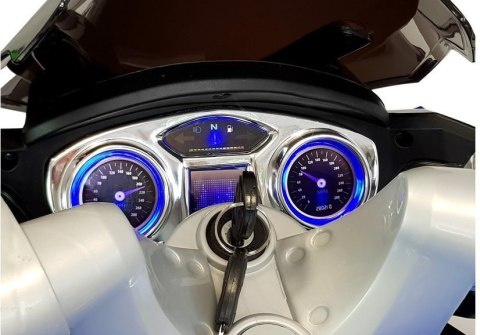 Motor na Akumulator Policja HZB118 Biały Motor na Akumulator Policja HZB118 Biały