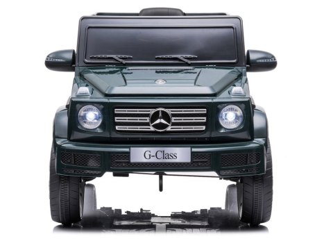 Samochód na akumulator Mercedes G500 Zielony Samochód na akumulator Mercedes G500 Zielony