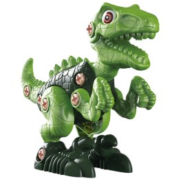 DINOZAUR DO SKRĘCANIA Z WKRĘTARKĄ ZRÓB TO SAM ZESTAW MAŁEGO MAJSTERKOWICZA