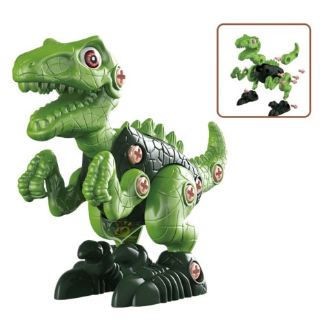 DINOZAUR DO SKRĘCANIA Z WKRĘTARKĄ ZRÓB TO SAM ZESTAW MAŁEGO MAJSTERKOWICZA DINOZAUR DO SKRĘCANIA Z WKRĘTARKĄ ZRÓB TO SAM ZESTAW MAŁEGO MAJSTERKOWICZA