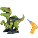 DINOZAUR DO SKRĘCANIA Z WKRĘTARKĄ ZRÓB TO SAM ZESTAW MAŁEGO MAJSTERKOWICZA