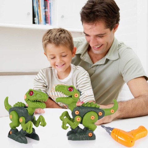 DINOZAUR DO SKRĘCANIA Z WKRĘTARKĄ ZRÓB TO SAM ZESTAW MAŁEGO MAJSTERKOWICZA DINOZAUR DO SKRĘCANIA Z WKRĘTARKĄ ZRÓB TO SAM ZESTAW MAŁEGO MAJSTERKOWICZA