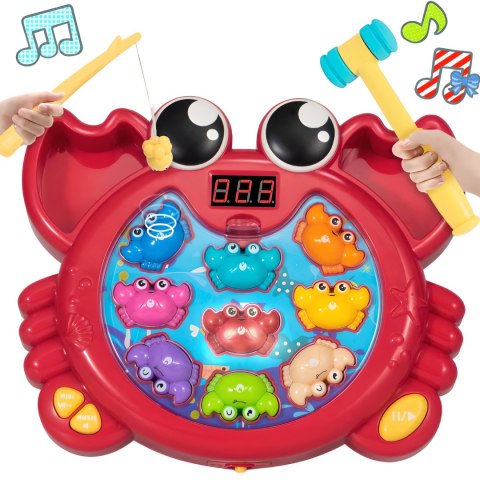 KRAB GRA ZRĘCZNOŚCIOWA 2w1 ŁOWIENIE KRABÓW ORAZ ZŁAP KRABA ZESTAW WĘDKI KRAB GRA ZRĘCZNOŚCIOWA 2w1 ŁOWIENIE KRABÓW ORAZ ZŁAP KRABA ZESTAW WĘDKI