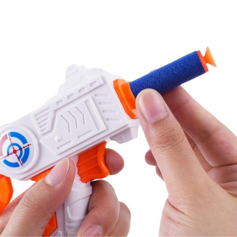 TARCZA STRZELECKA GRA ZRĘCZNOŚCIOWA DWA CYLINDRY PISTOLET PIŁKI STRZAŁKI TARCZA STRZELECKA GRA ZRĘCZNOŚCIOWA DWA CYLINDRY PISTOLET PIŁKI STRZAŁKI