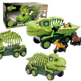 ZESTAW SZKIELET DINOZAURA INTERAKTYWNY TRANSPORTER QUADY MOTORY MOTYW ZWIER