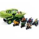 ZESTAW SZKIELET DINOZAURA INTERAKTYWNY TRANSPORTER QUADY MOTORY MOTYW ZWIER