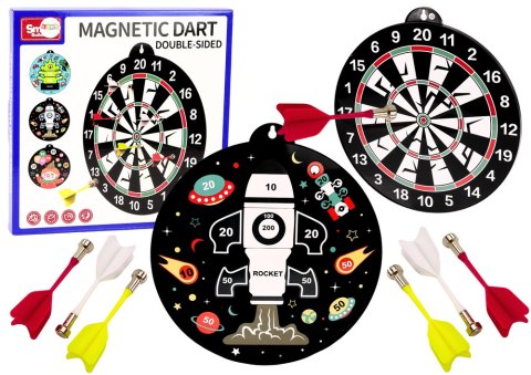 Dwustronna Tarcza Magnetyczna Rakieta Rzutki 6Szt Dwustronna Tarcza Magnetyczna Rakieta Rzutki 6Szt