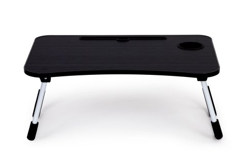 Podstawka pod laptopa stolik do łóżka 60x40cm - Czarna Podstawka pod laptopa stolik do łóżka 60x40cm - Czarna