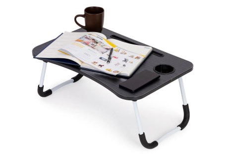 Podstawka pod laptopa stolik do łóżka 60x40cm - Czarna Podstawka pod laptopa stolik do łóżka 60x40cm - Czarna
