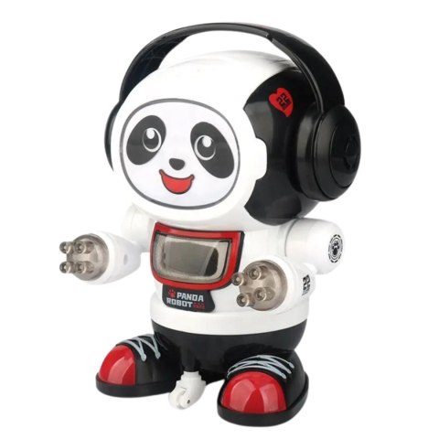 ROBOT PANDA W SŁUCHAWKACH INTERAKTYWNA ZABAWKA DLA DZIECI MUZYKA I ŚWIATŁA ROBOT PANDA W SŁUCHAWKACH INTERAKTYWNA ZABAWKA DLA DZIECI MUZYKA I ŚWIATŁA