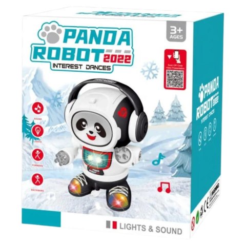ROBOT PANDA W SŁUCHAWKACH INTERAKTYWNA ZABAWKA DLA DZIECI MUZYKA I ŚWIATŁA ROBOT PANDA W SŁUCHAWKACH INTERAKTYWNA ZABAWKA DLA DZIECI MUZYKA I ŚWIATŁA