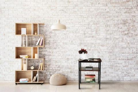 Stolik kawowy 2 półki nowoczesny do salonu loft Stolik kawowy 2 półki nowoczesny do salonu loft