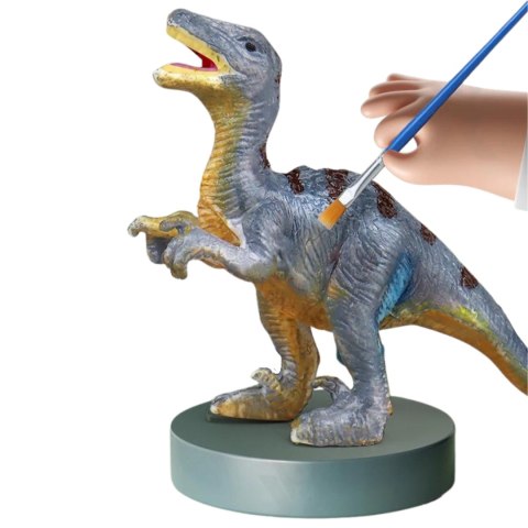 DUŻY ZESTAW DINOZAURÓW DO MALOWANIA W WALIZCE FIGURKI FARBKI MATA DINOZAUR DUŻY ZESTAW DINOZAURÓW DO MALOWANIA W WALIZCE FIGURKI FARBKI MATA DINOZAUR