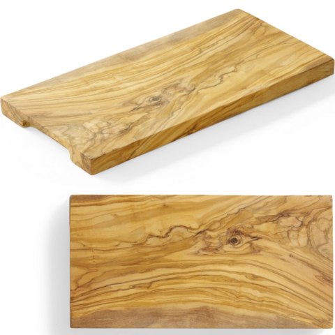 Deska do serwowania z drewna oliwnego prostokątna 300 x 150 x 18 mm - Hendi 505175 Deska do serwowania z drewna oliwnego prostokątna 300 x 150 x 18 mm - Hendi 505175