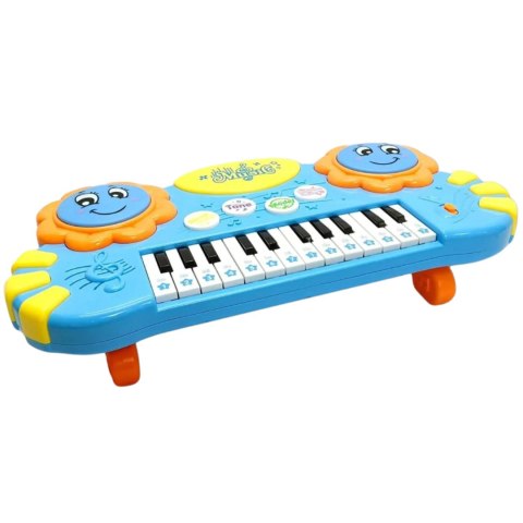 ELEKTRONICZNE ORGANY PIANINO ZESTAW INSTRUMENT MUZYCZNY MELODIE KWIATKI ELEKTRONICZNE ORGANY PIANINO ZESTAW INSTRUMENT MUZYCZNY MELODIE KWIATKI