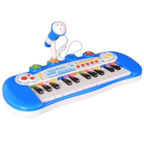 ELEKTRONICZNE PIANINO ORGANY DLA DZIECI EFEKTY ŚWIETLNE MIKROFON ELEKTRONICZNE PIANINO ORGANY DLA DZIECI EFEKTY ŚWIETLNE MIKROFON
